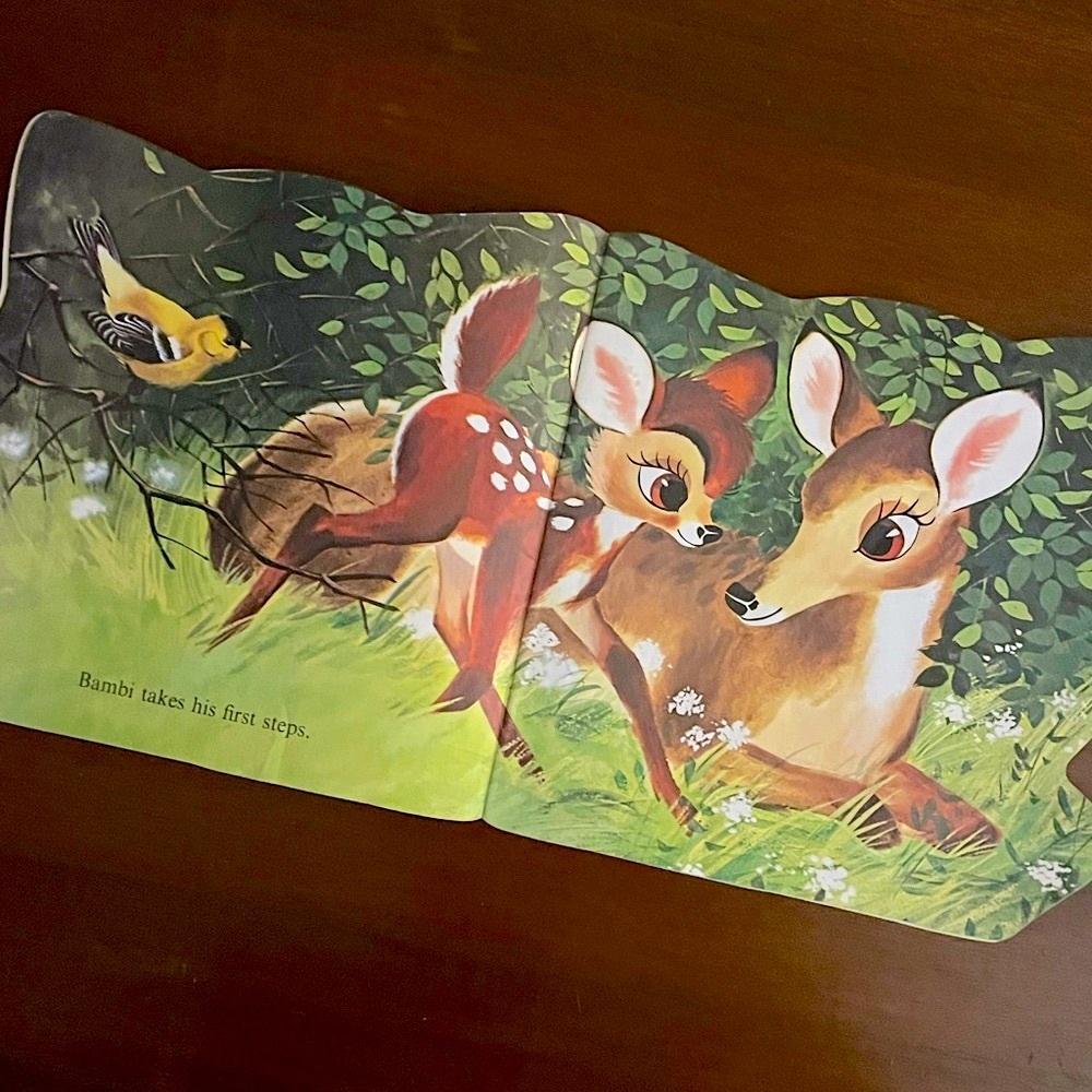 💙”The Bambi Book” (1980) by Walt Disney Company/Golden Press Children’s Book💙 - Picture 5 of 16